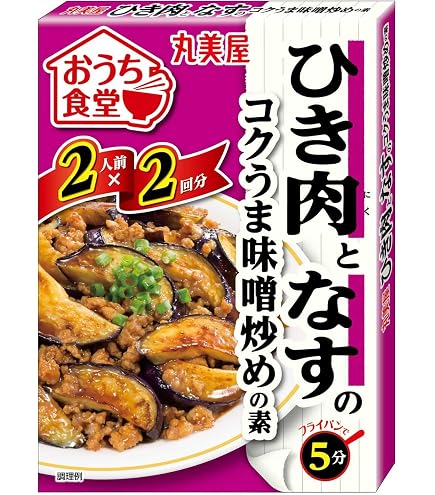 Amazon.co.jp: 丸美屋 旨い!中華 エビチリの素(3-4人前×2回分) 140g×5